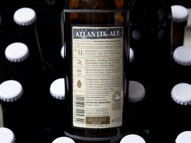 Etikett Atlantik-Ale