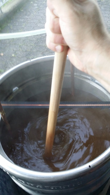 Wirlpool läuft.