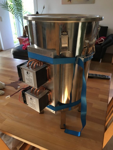 Aufbau fertig