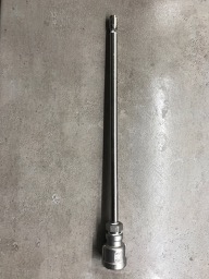 Düse auf 8mm VA Rohr mit IG / AG