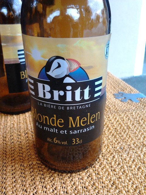 Das Bier, welches ich verkosten durfte.