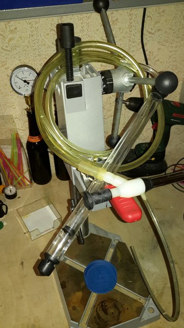 Abfüllpistole + Schlauch + Bierheber