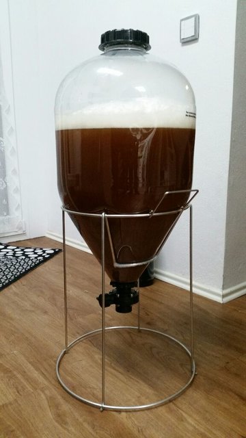 Fermento gefüllt mit ~25L