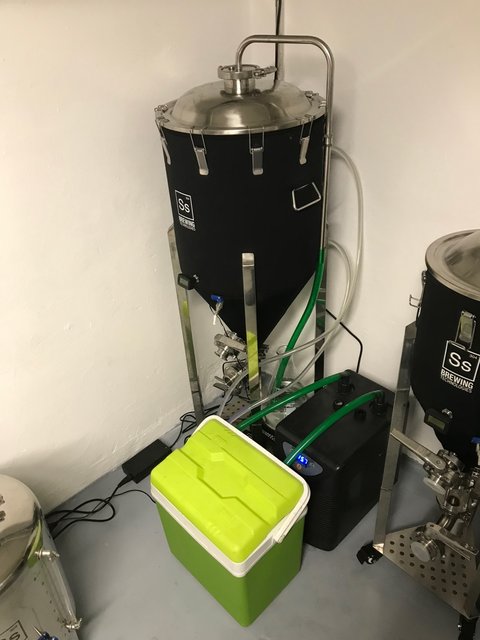 Kühlung installiert