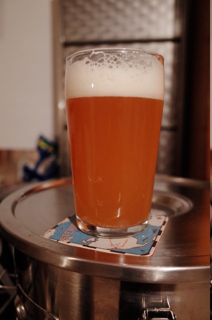 Innerhalb von 2Tagen aufkarbonisiert und das erste mal Verkostet. 12 Tage nach dem Brautag