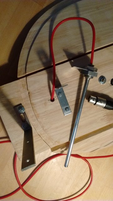 Temperaturfühler mit XLR-Anschluss