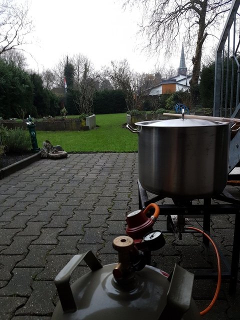 Blick in den Garten. Herrlich!