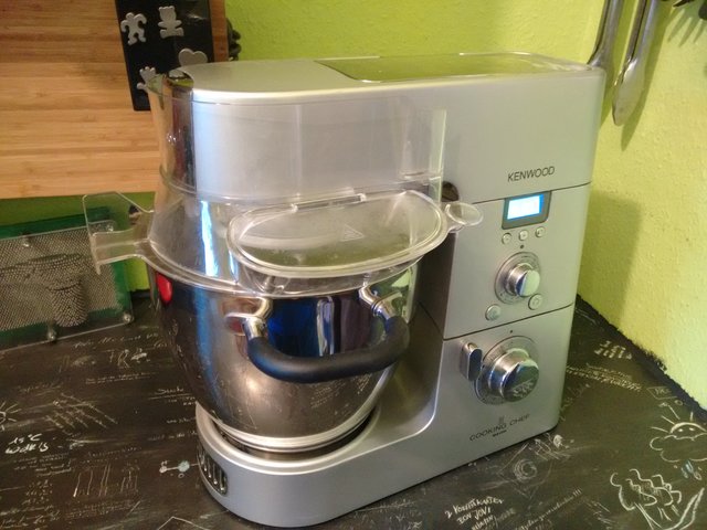 3,75 Liter Wasser auf 60 °C aufheizen