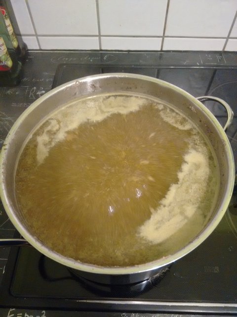 1. Hopfengabe nach 40 Minuten