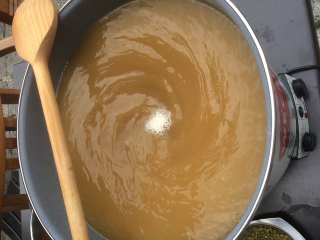 Whirlpool im Hochbetrieb - Zweite Schüttung 35 Gramm