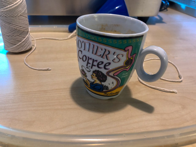 Kaffee.. es ist echt früh..