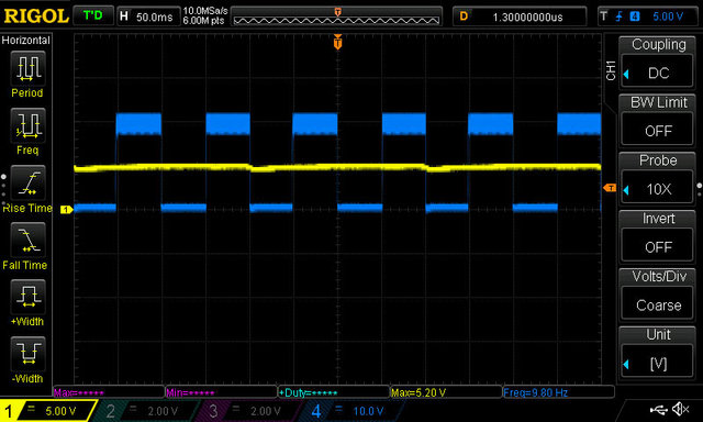 294 UpM bei 5,2 V