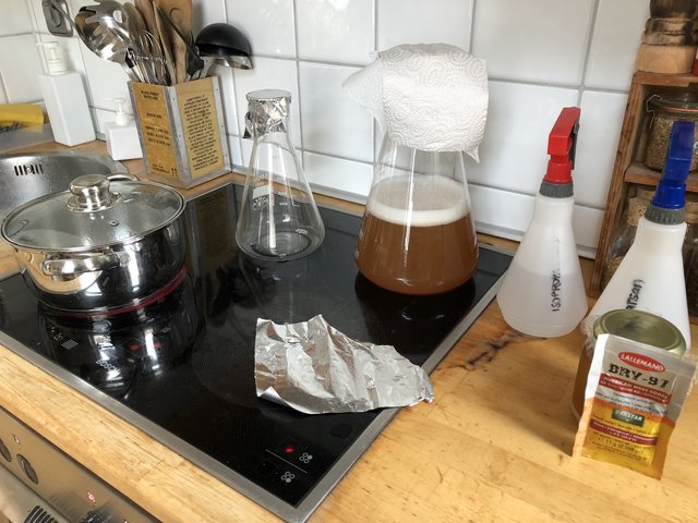 Hefestarter aus 3068 Erntehefe und frischer BRY-97