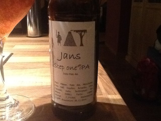Flasche...