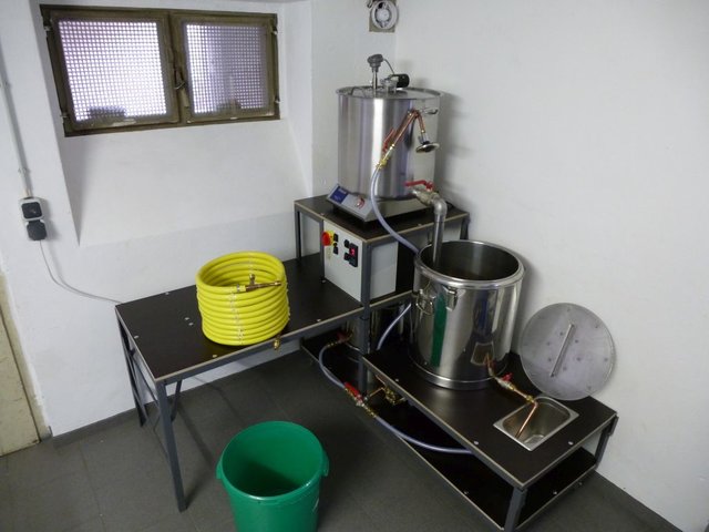 Anlage aufgebaut