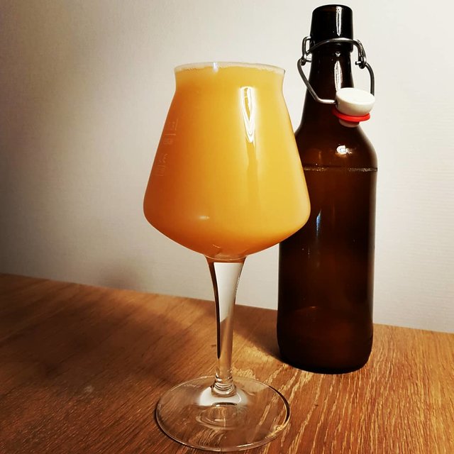 NEIPA 1 mit Galaxy Hopfen.