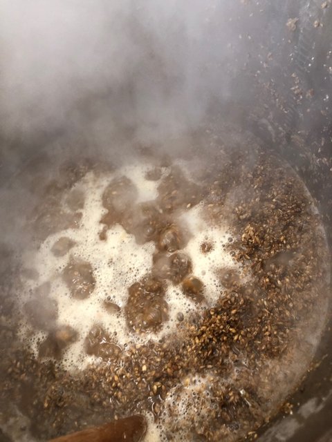 Dickmaische kochen