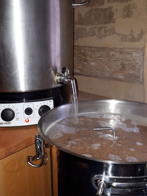 Anschwänzwasser aus dem Einkocher (Bielmeier)