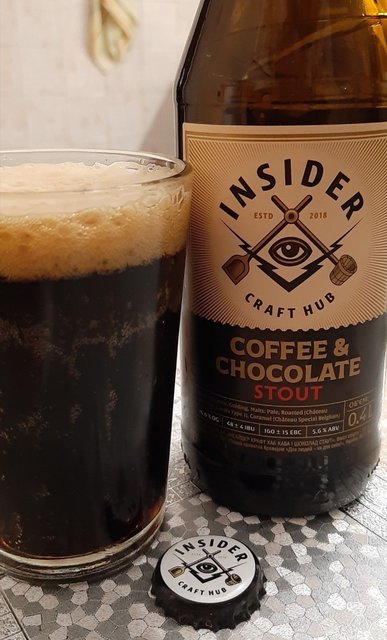 Coffee &amp; Chocolate Stout from Insider Craft Hub