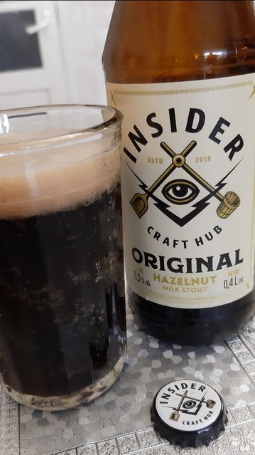 Hazelnut Milk Stout from Insider Craft Hub