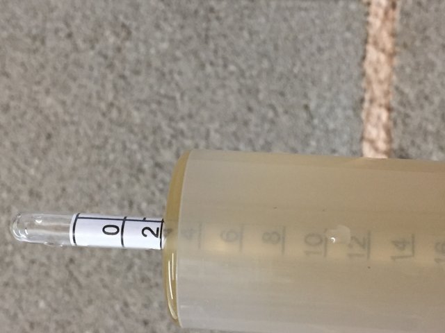 Glattwasser 2%...sehr gut