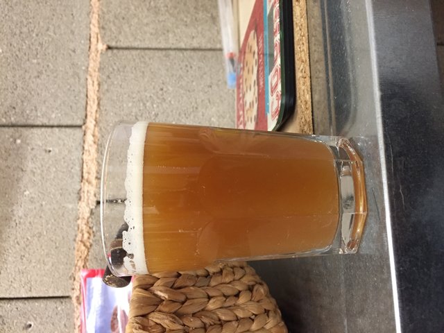 Jetzt eine Stärkung...ein Glas Zoigl vom Kommunbrauer