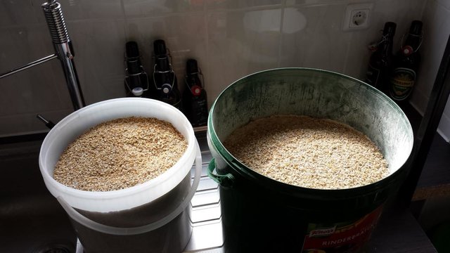 11 Kilo Schüttung (Pale Ale, Pilsener, Münchner und Gerstenflocken)