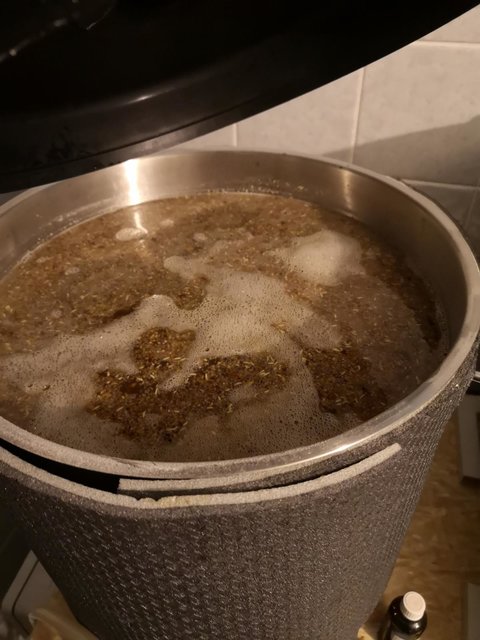 K1600_IMG_20200426_151749.JPG (214.98 KiB) 3249 mal betrachtet Nach 20min Läuterruhe ist oben schon klare Würze zu erkennen.