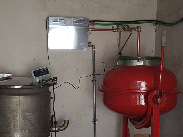 Anschluss Dampfgenerator