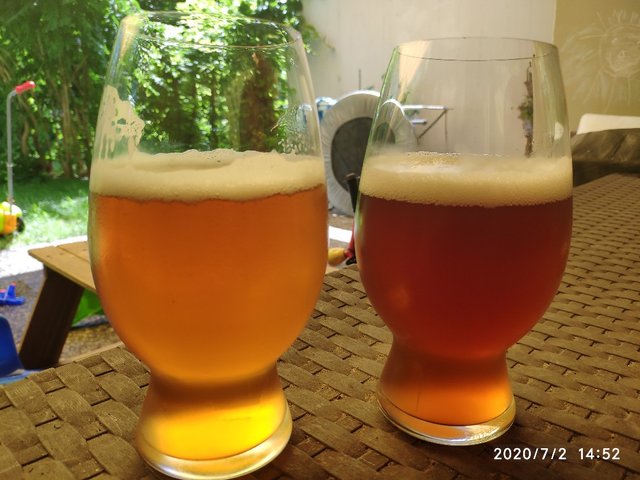 Links meines, rechts von Thilo