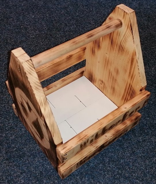 Trennwände am Caddy-Boden verstaut