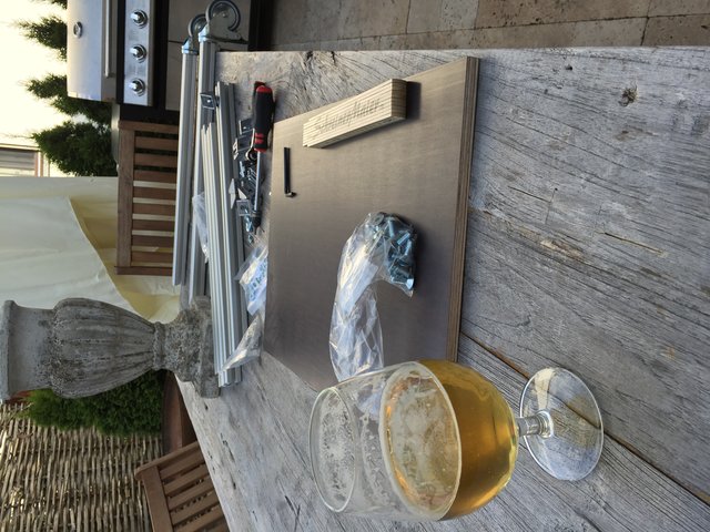 mit Bier fällt das planen einfach besser