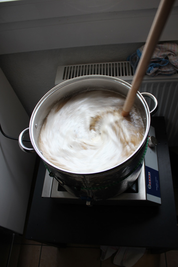 Immer schön rühren, rühren, rühren