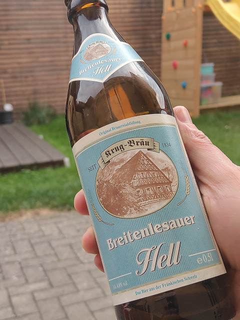 Breitenlesauer Helles von Krug-Bräu
