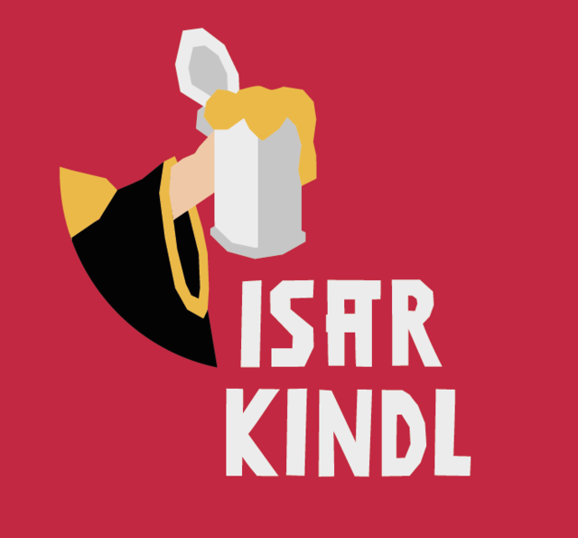 Das Logo der angemeldeten Marke &quot;Isarkindl&quot;