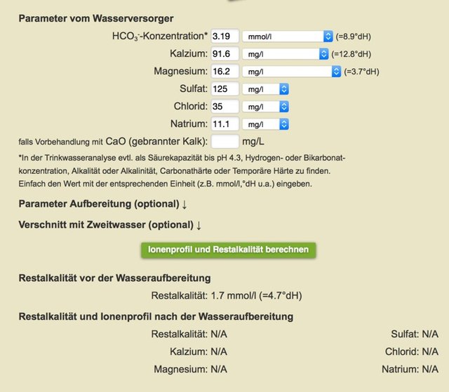 meine Werte