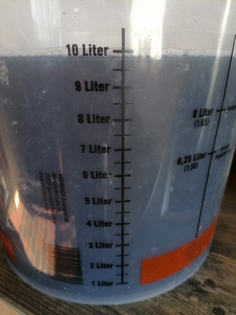 10 Liter Hauptguss