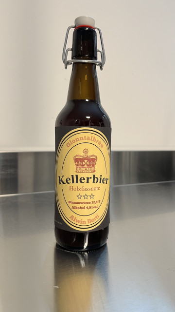 Kellerbier mit Holzfassnote