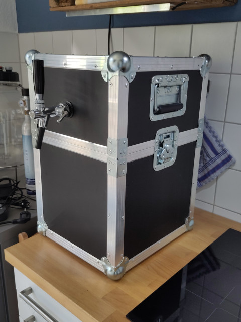 Das fertige Zapfcase