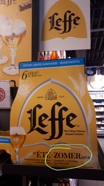 Leffe Zomer Bier