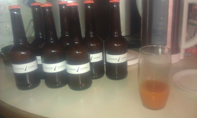 Mmmh; Sanddornsaft mit Kandiszucker