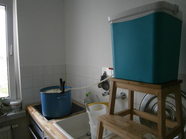 gleich ist die Pfanne voll
